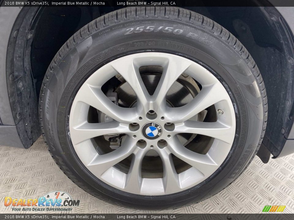 2018 BMW X5 sDrive35i Imperial Blue Metallic / Mocha Photo #6