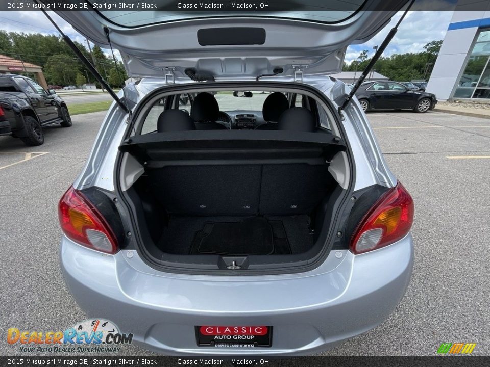 2015 Mitsubishi Mirage DE Starlight Silver / Black Photo #3