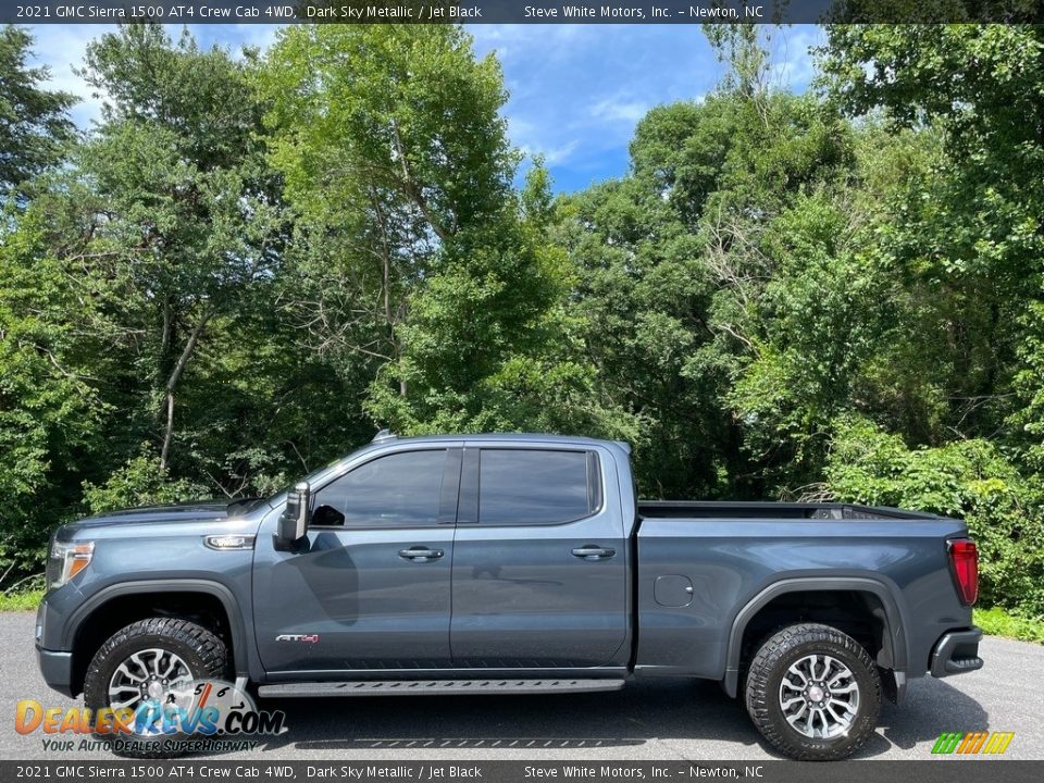 Dark Sky Metallic 2021 GMC Sierra 1500 AT4 Crew Cab 4WD Photo #1