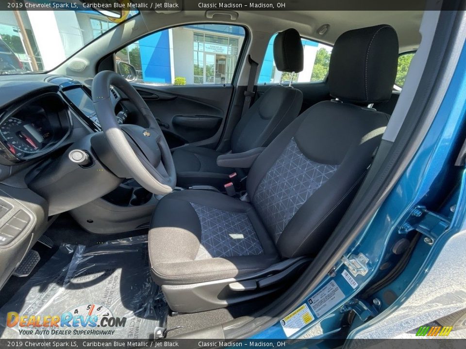 2019 Chevrolet Spark LS Caribbean Blue Metallic / Jet Black Photo #2