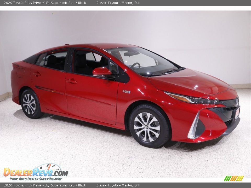 Supersonic Red 2020 Toyota Prius Prime XLE Photo #1