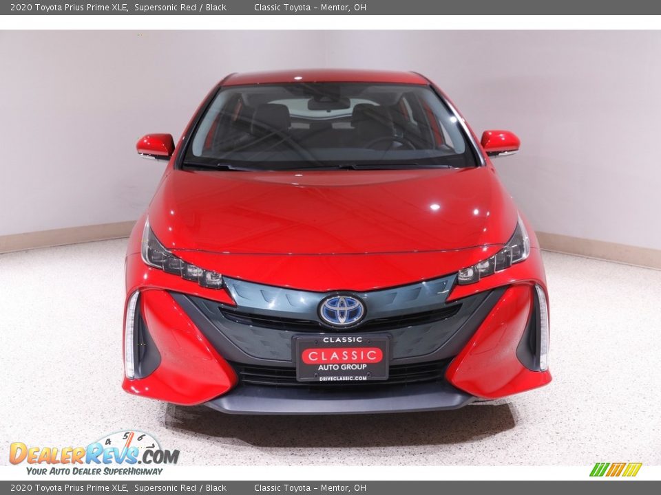 2020 Toyota Prius Prime XLE Supersonic Red / Black Photo #2