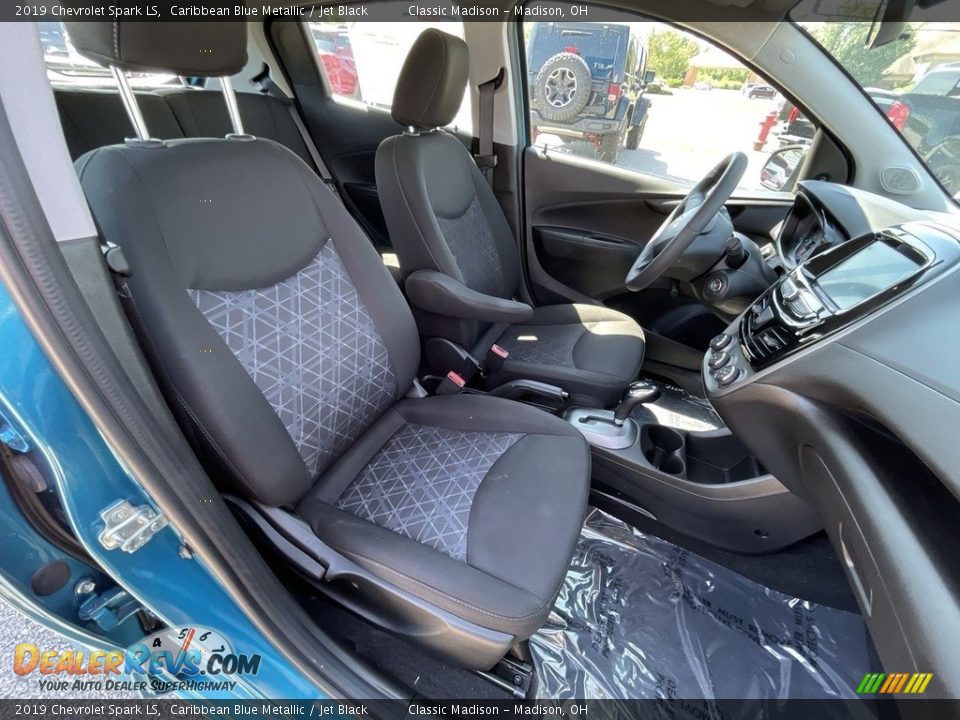 2019 Chevrolet Spark LS Caribbean Blue Metallic / Jet Black Photo #8