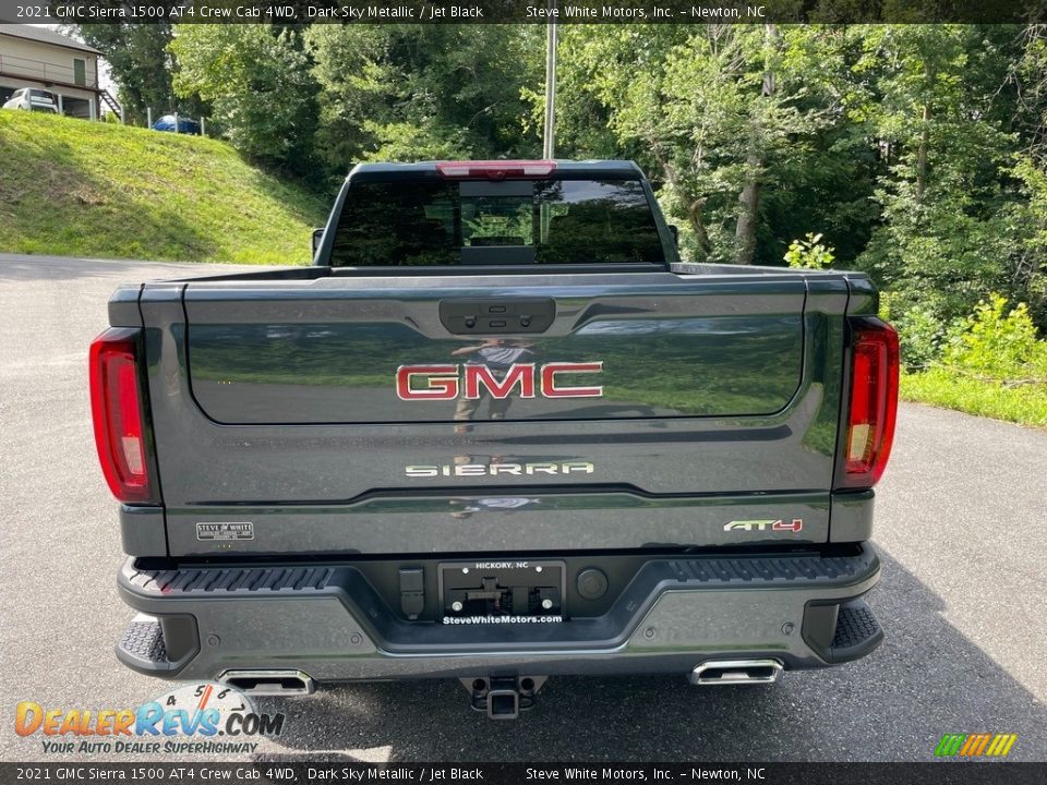 2021 GMC Sierra 1500 AT4 Crew Cab 4WD Dark Sky Metallic / Jet Black Photo #9