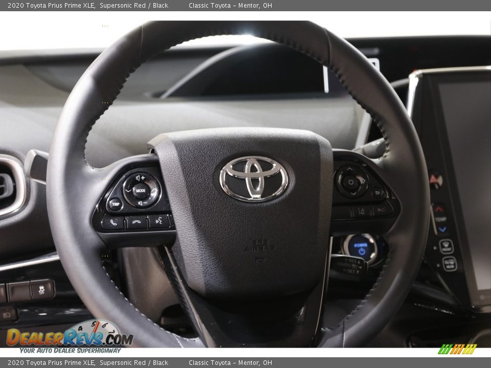 2020 Toyota Prius Prime XLE Steering Wheel Photo #7