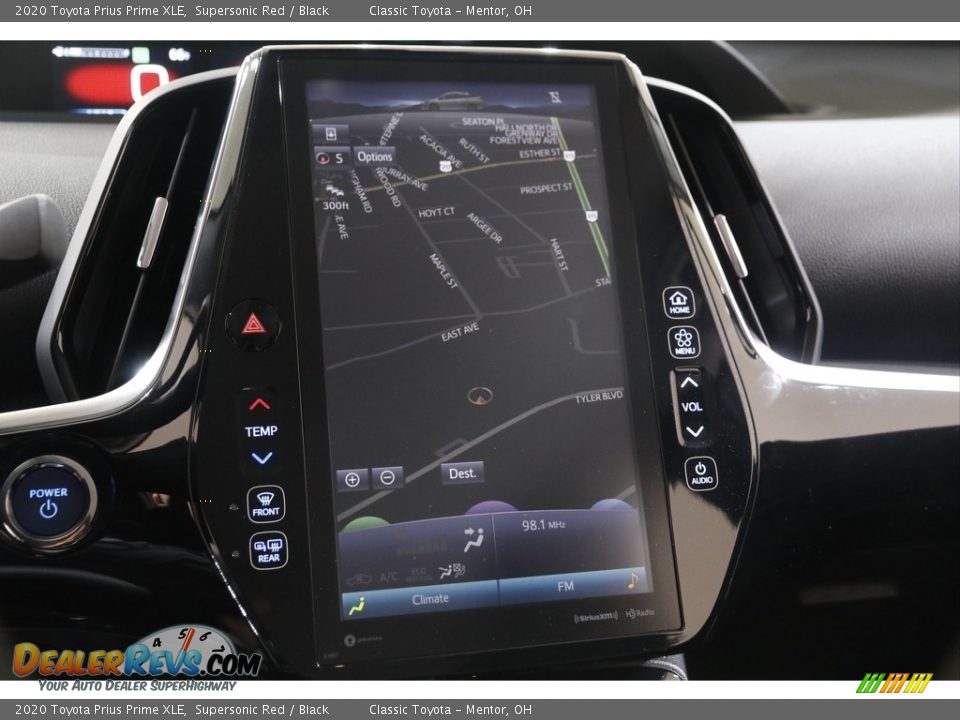 Navigation of 2020 Toyota Prius Prime XLE Photo #10