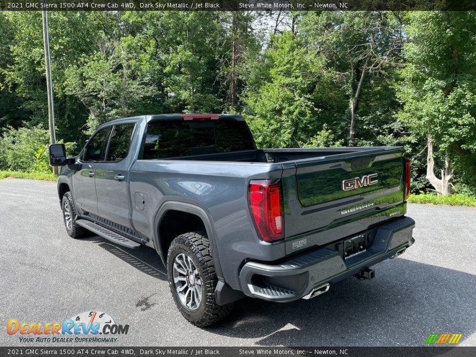 2021 GMC Sierra 1500 AT4 Crew Cab 4WD Dark Sky Metallic / Jet Black Photo #13