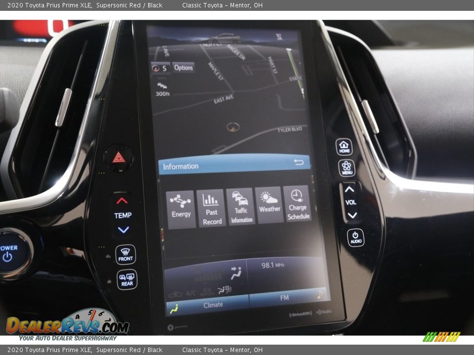 Controls of 2020 Toyota Prius Prime XLE Photo #15