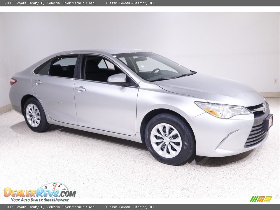 2015 Toyota Camry LE Celestial Silver Metallic / Ash Photo #1