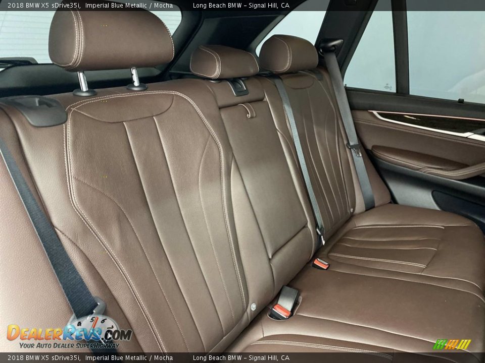 2018 BMW X5 sDrive35i Imperial Blue Metallic / Mocha Photo #36