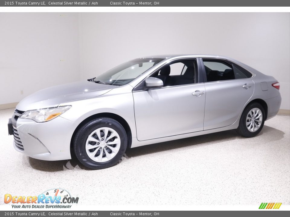 2015 Toyota Camry LE Celestial Silver Metallic / Ash Photo #3