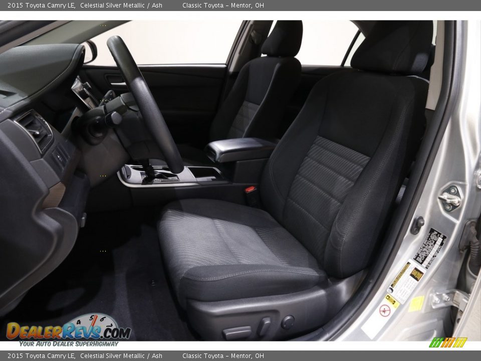2015 Toyota Camry LE Celestial Silver Metallic / Ash Photo #5