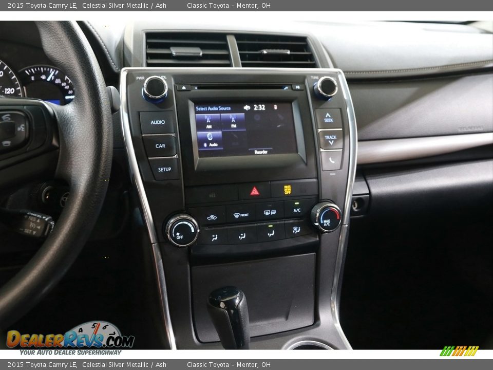 2015 Toyota Camry LE Celestial Silver Metallic / Ash Photo #9