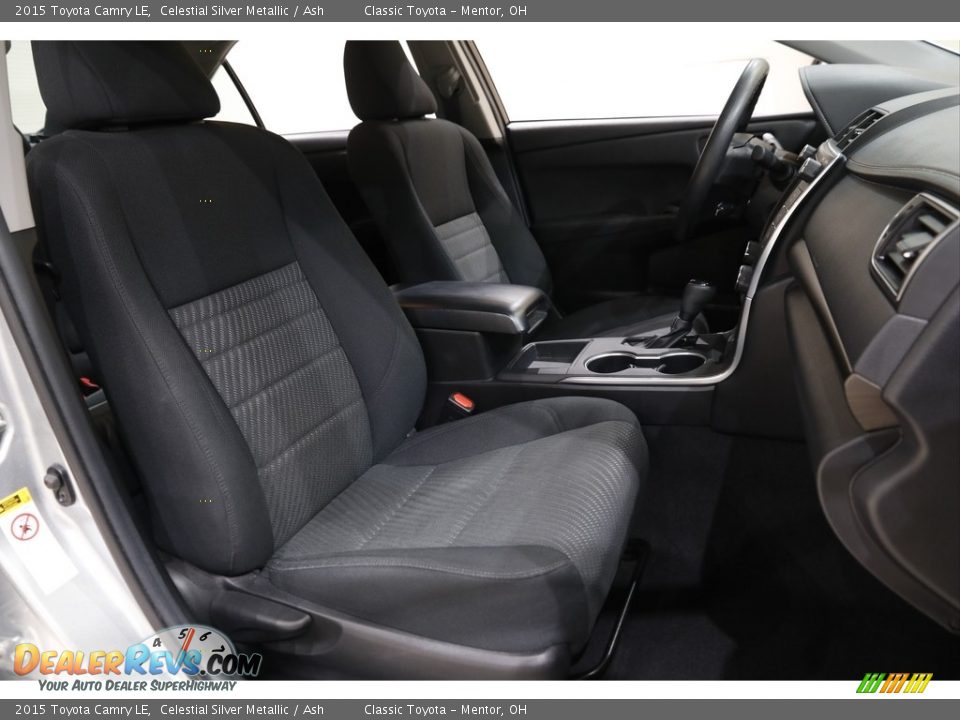 2015 Toyota Camry LE Celestial Silver Metallic / Ash Photo #13