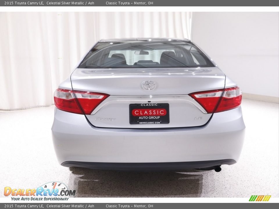 2015 Toyota Camry LE Celestial Silver Metallic / Ash Photo #16