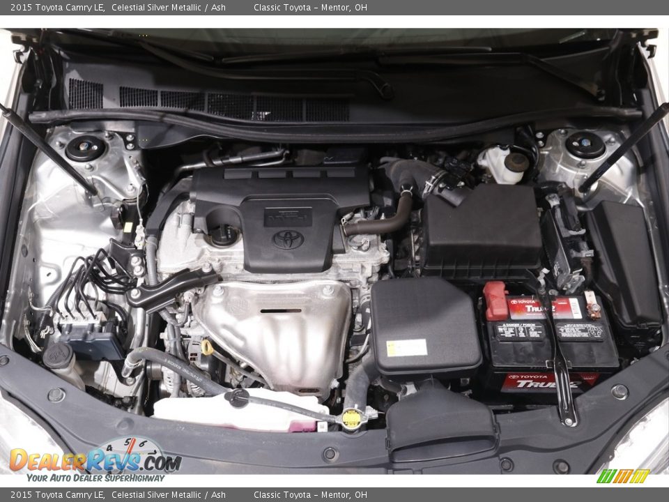 2015 Toyota Camry LE Celestial Silver Metallic / Ash Photo #17