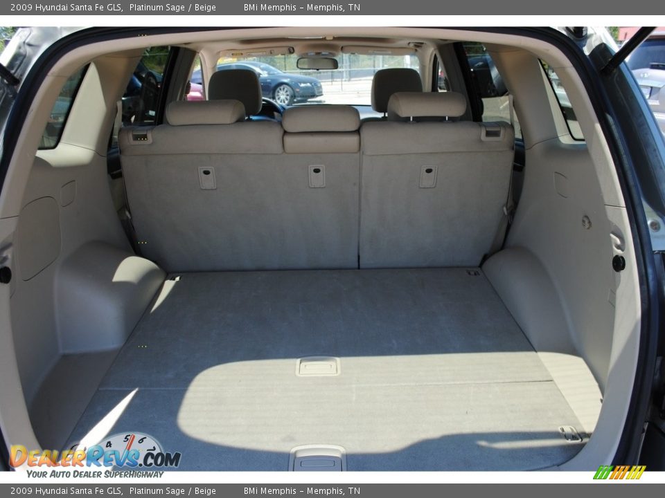 2009 Hyundai Santa Fe GLS Platinum Sage / Beige Photo #21