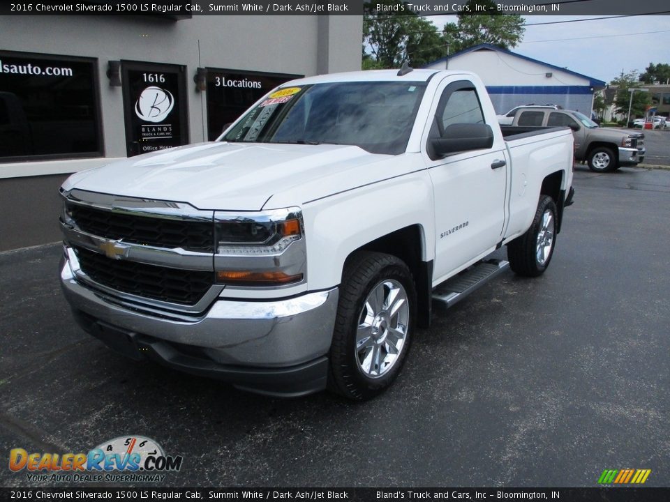 2016 Chevrolet Silverado 1500 LS Regular Cab Summit White / Dark Ash/Jet Black Photo #2