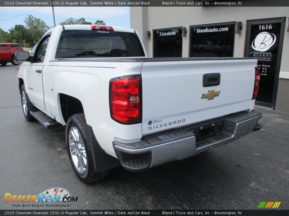 2016 Chevrolet Silverado 1500 LS Regular Cab Summit White / Dark Ash/Jet Black Photo #3