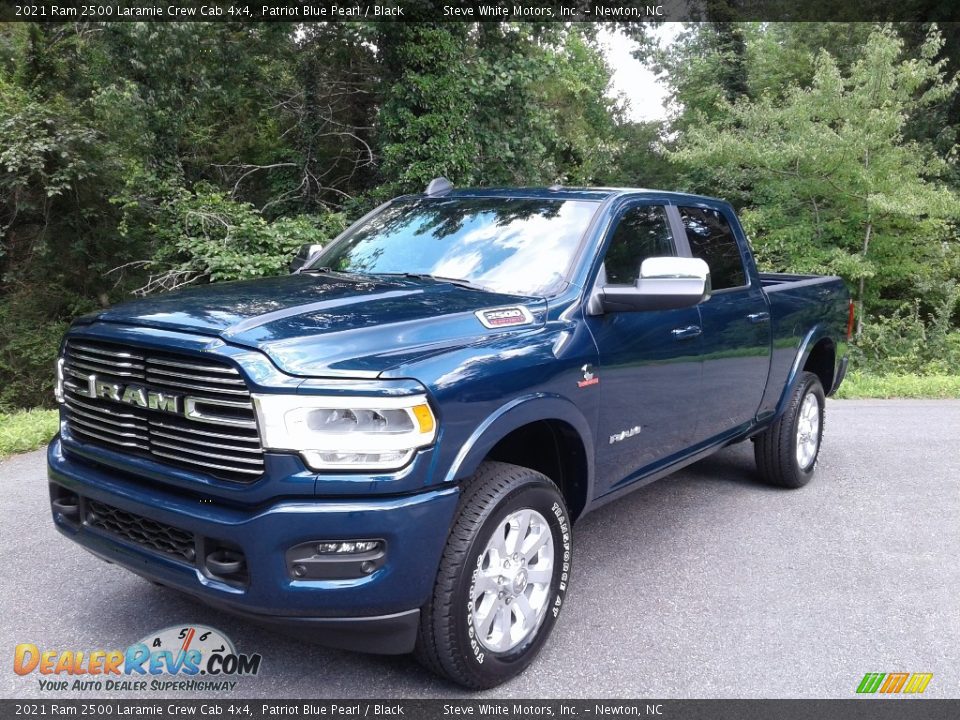 2021 Ram 2500 Laramie Crew Cab 4x4 Patriot Blue Pearl / Black Photo #2