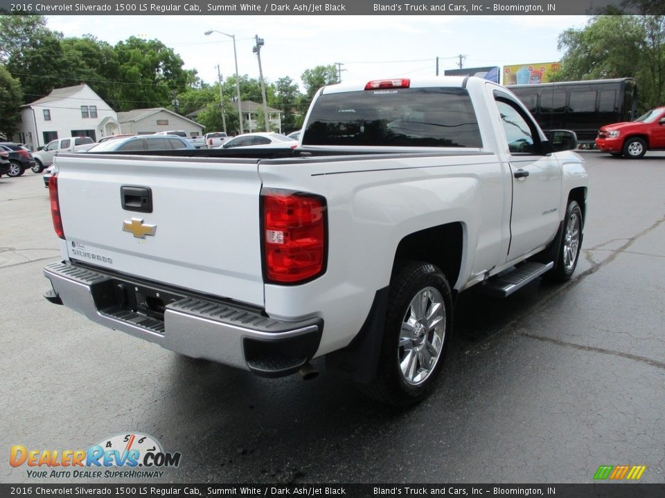 2016 Chevrolet Silverado 1500 LS Regular Cab Summit White / Dark Ash/Jet Black Photo #4