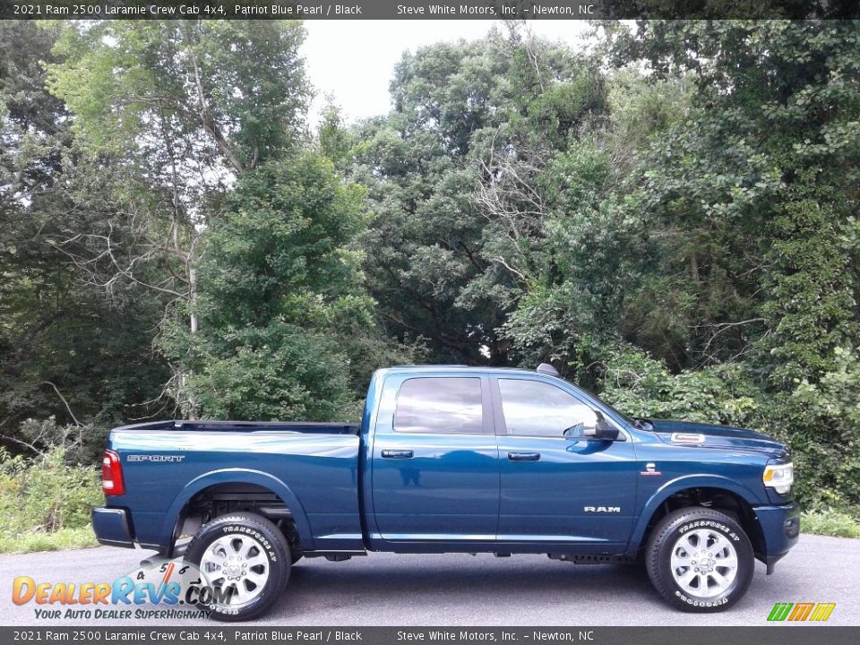 Patriot Blue Pearl 2021 Ram 2500 Laramie Crew Cab 4x4 Photo #5