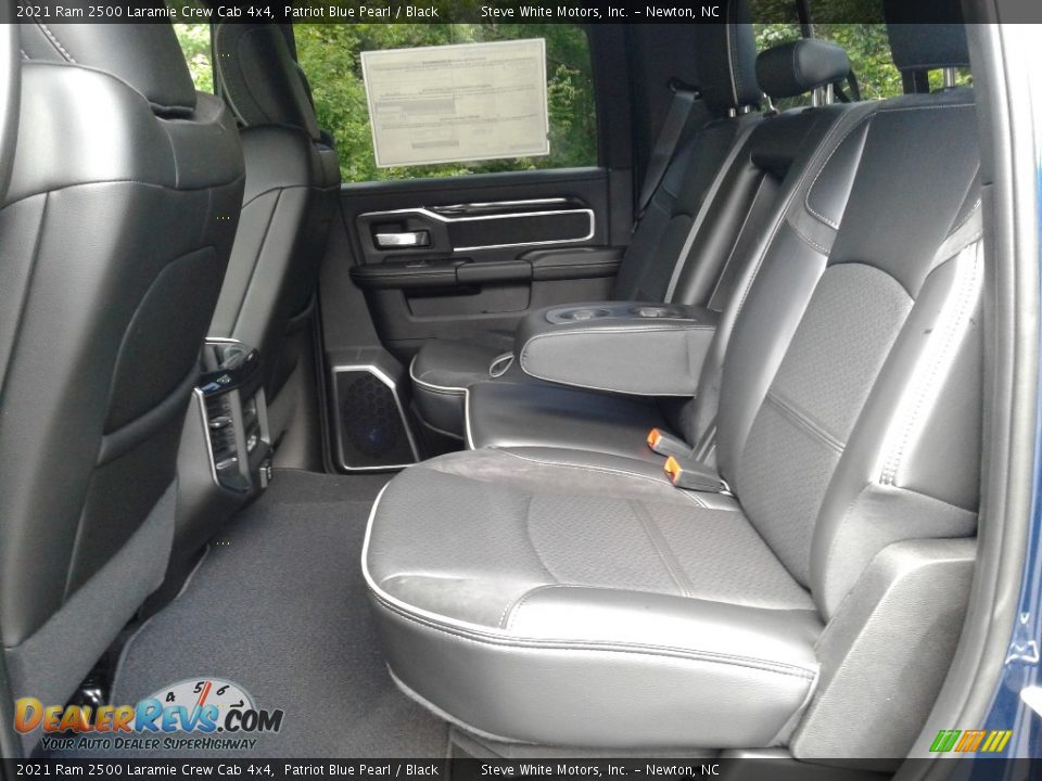 Rear Seat of 2021 Ram 2500 Laramie Crew Cab 4x4 Photo #14