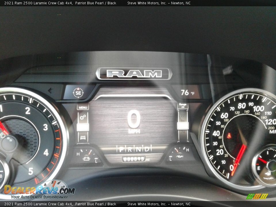 2021 Ram 2500 Laramie Crew Cab 4x4 Gauges Photo #22