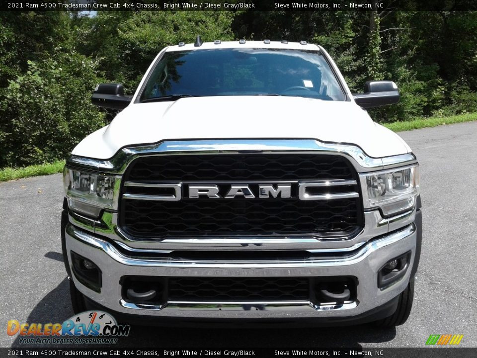 2021 Ram 4500 Tradesman Crew Cab 4x4 Chassis Bright White / Diesel Gray/Black Photo #3