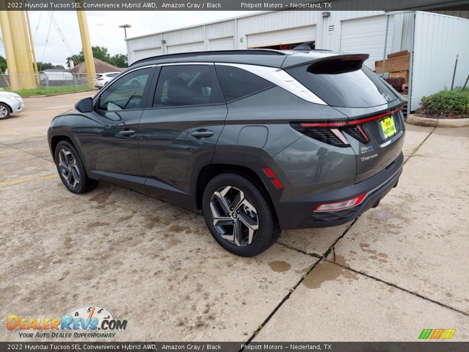 2022 Hyundai Tucson SEL Convienience Hybrid AWD Amazon Gray / Black Photo #5