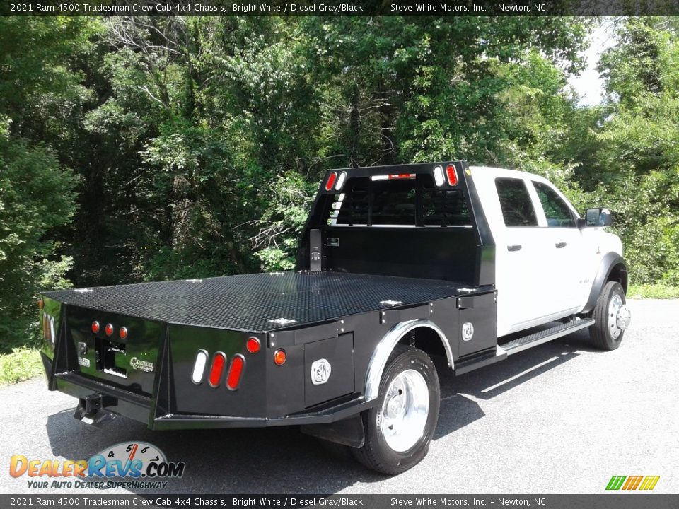 2021 Ram 4500 Tradesman Crew Cab 4x4 Chassis Bright White / Diesel Gray/Black Photo #6