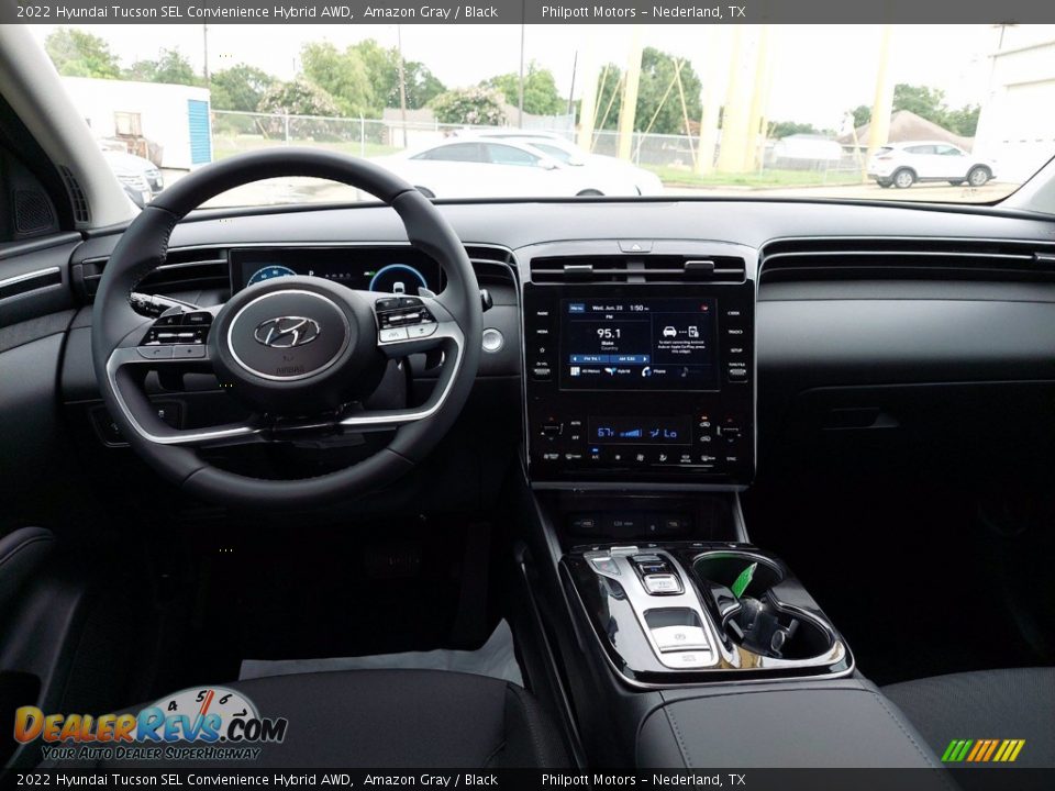 Dashboard of 2022 Hyundai Tucson SEL Convienience Hybrid AWD Photo #11