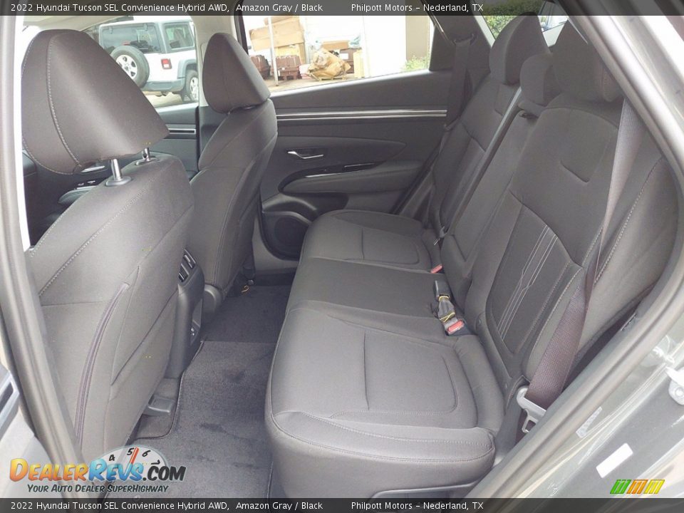 Rear Seat of 2022 Hyundai Tucson SEL Convienience Hybrid AWD Photo #12