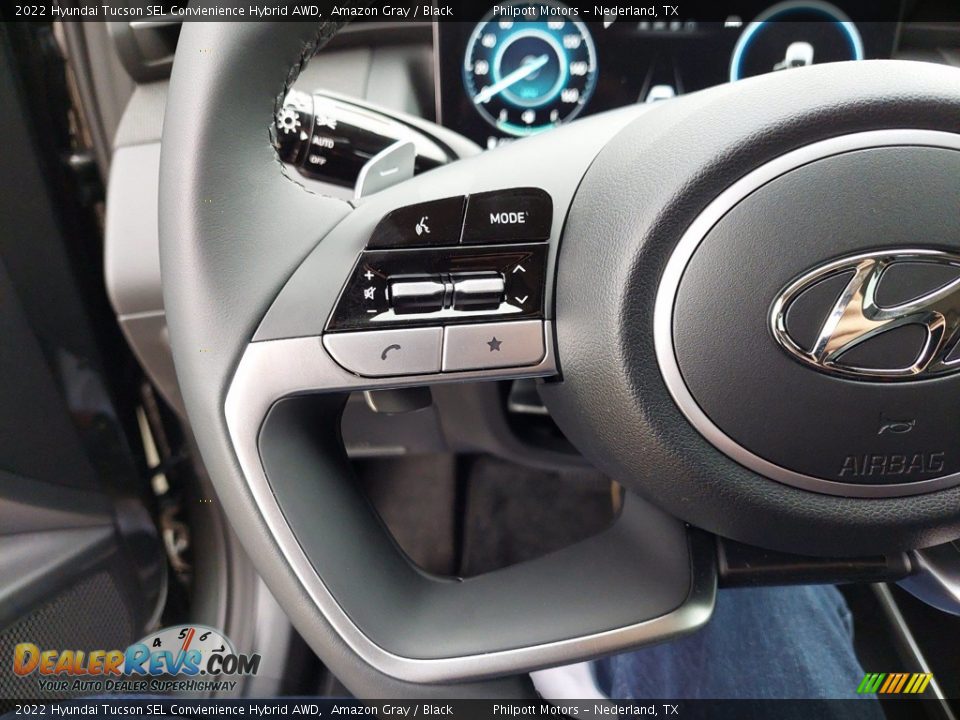 2022 Hyundai Tucson SEL Convienience Hybrid AWD Steering Wheel Photo #16