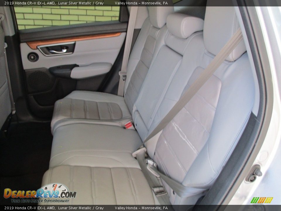2019 Honda CR-V EX-L AWD Lunar Silver Metallic / Gray Photo #13