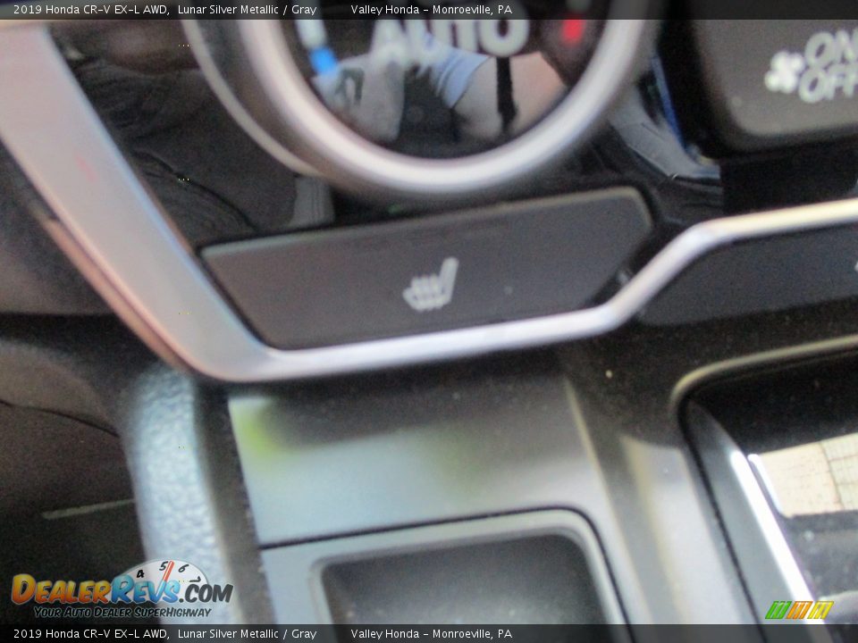 2019 Honda CR-V EX-L AWD Lunar Silver Metallic / Gray Photo #17