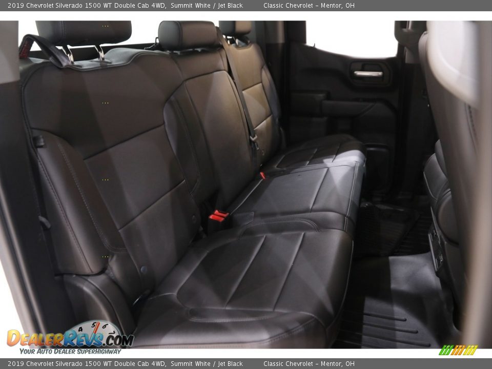 2019 Chevrolet Silverado 1500 WT Double Cab 4WD Summit White / Jet Black Photo #15