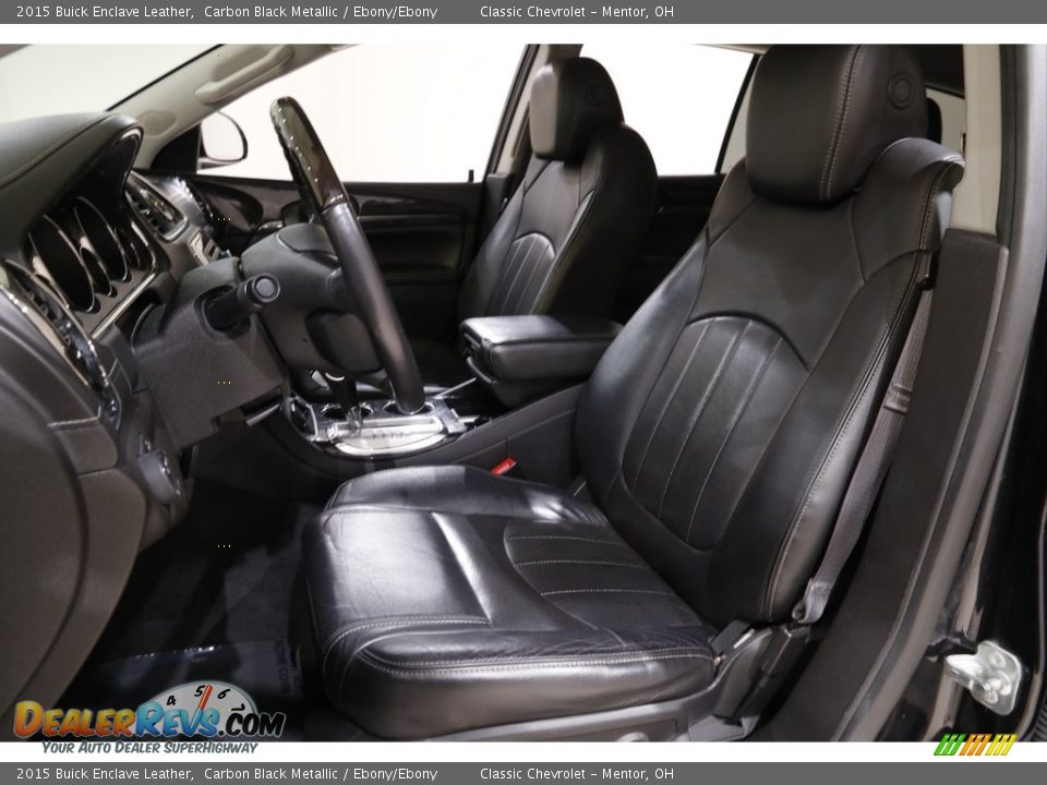 2015 Buick Enclave Leather Carbon Black Metallic / Ebony/Ebony Photo #5