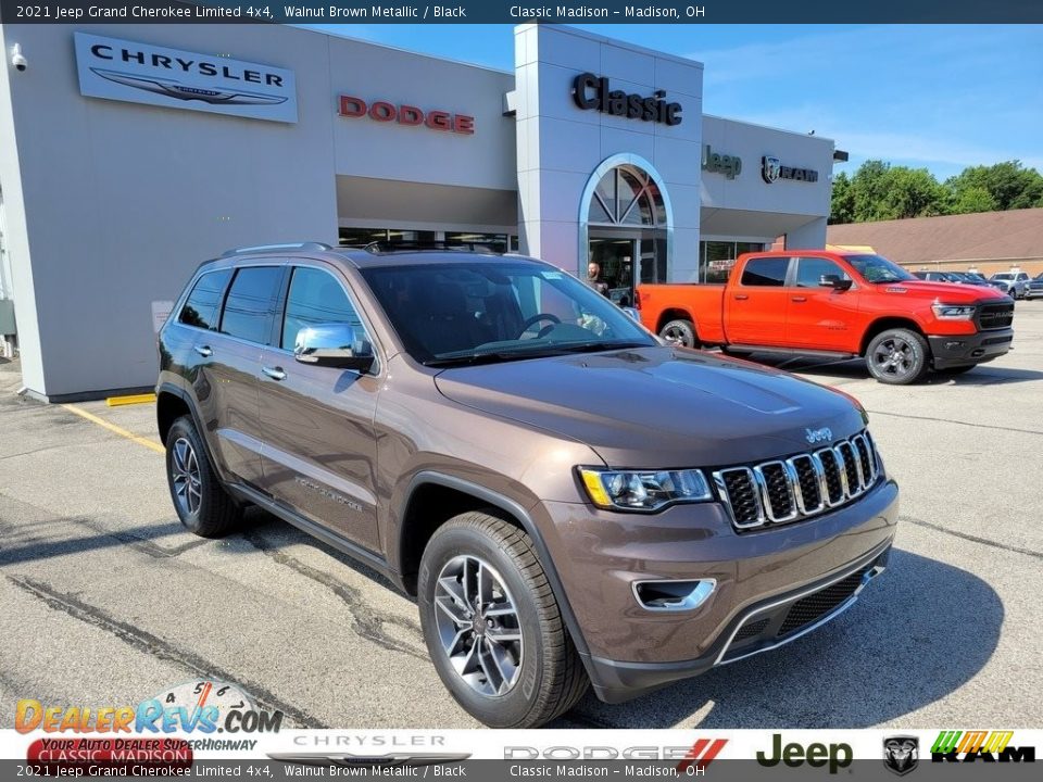 2021 Jeep Grand Cherokee Limited 4x4 Walnut Brown Metallic / Black Photo #1