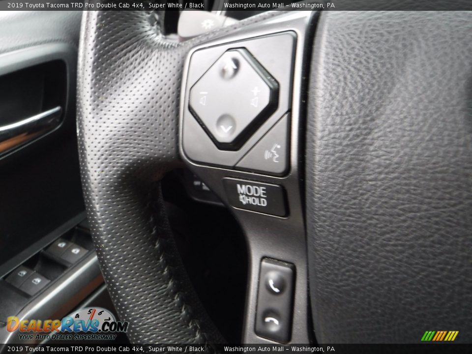 2019 Toyota Tacoma TRD Pro Double Cab 4x4 Super White / Black Photo #8