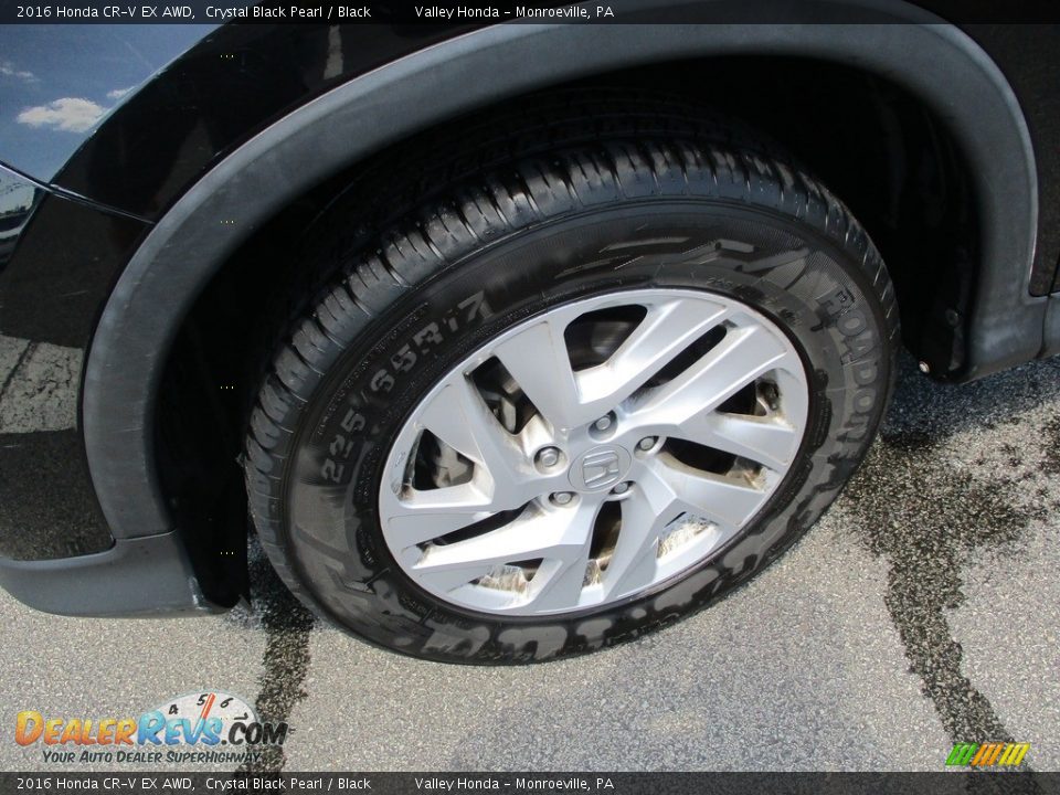 2016 Honda CR-V EX AWD Crystal Black Pearl / Black Photo #9