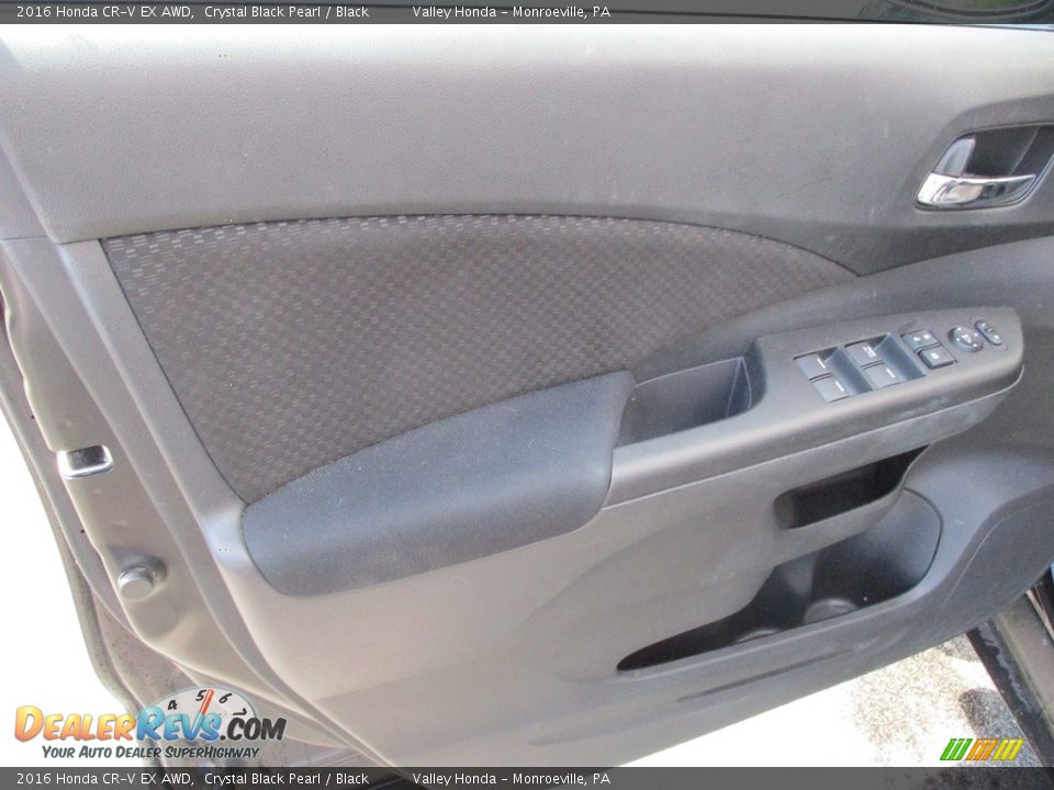 2016 Honda CR-V EX AWD Crystal Black Pearl / Black Photo #10