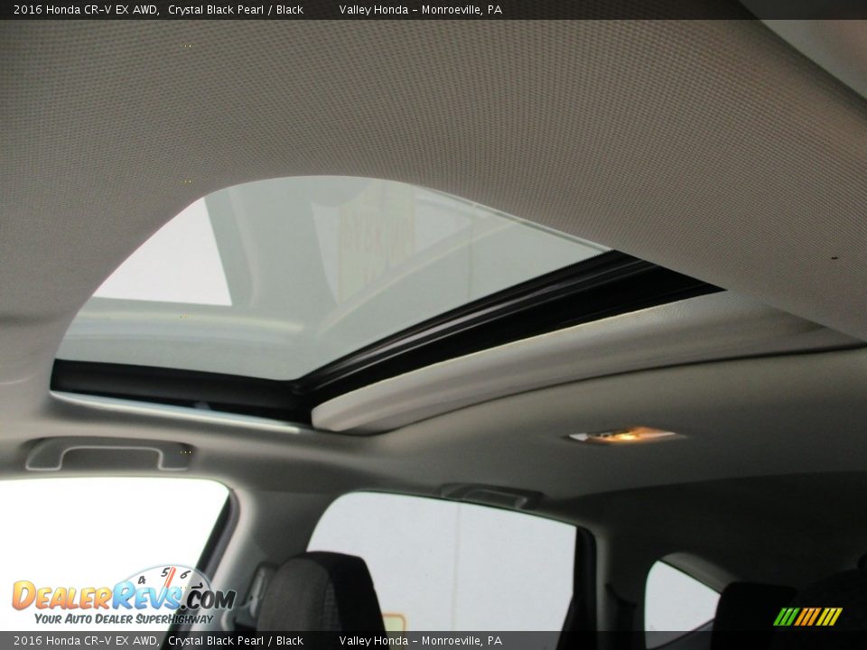 2016 Honda CR-V EX AWD Crystal Black Pearl / Black Photo #11
