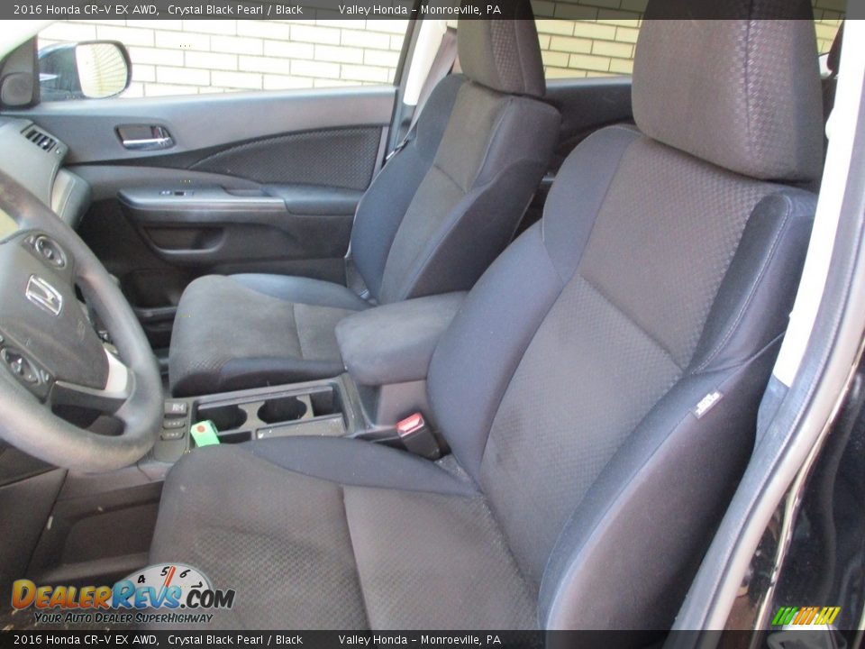 2016 Honda CR-V EX AWD Crystal Black Pearl / Black Photo #12