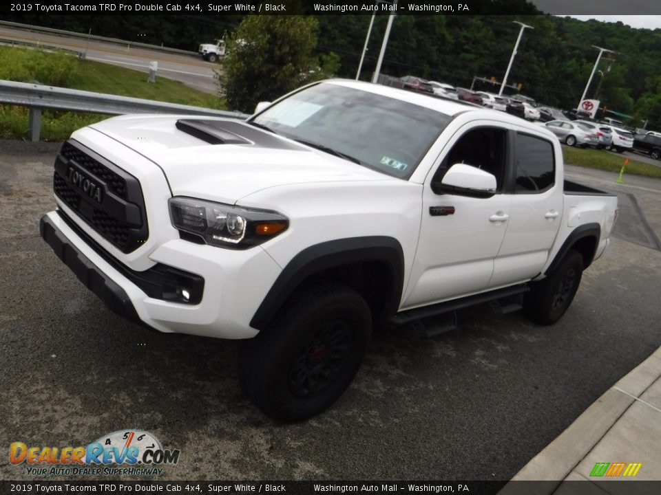 2019 Toyota Tacoma TRD Pro Double Cab 4x4 Super White / Black Photo #13