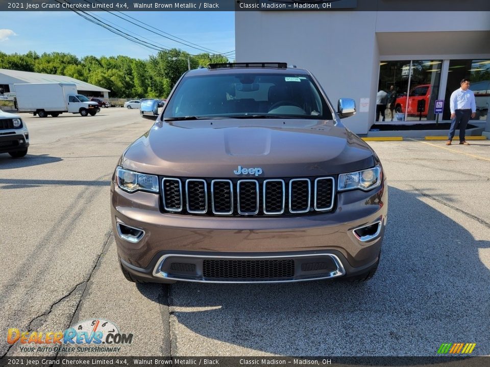 2021 Jeep Grand Cherokee Limited 4x4 Walnut Brown Metallic / Black Photo #7