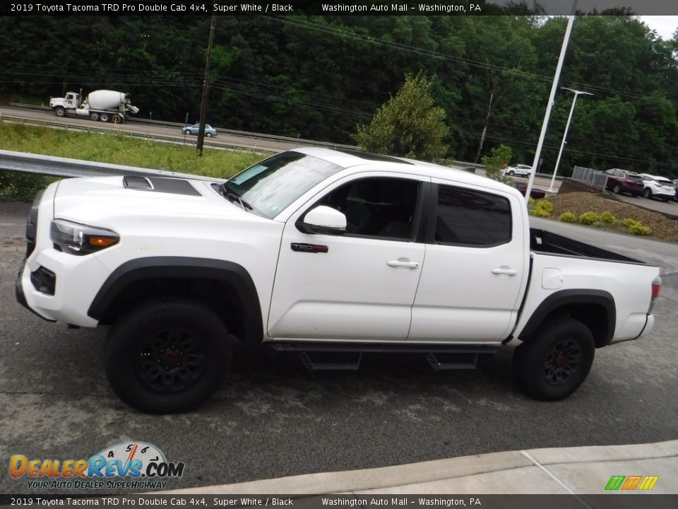 2019 Toyota Tacoma TRD Pro Double Cab 4x4 Super White / Black Photo #14