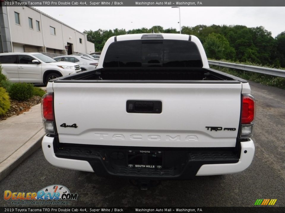 2019 Toyota Tacoma TRD Pro Double Cab 4x4 Super White / Black Photo #16