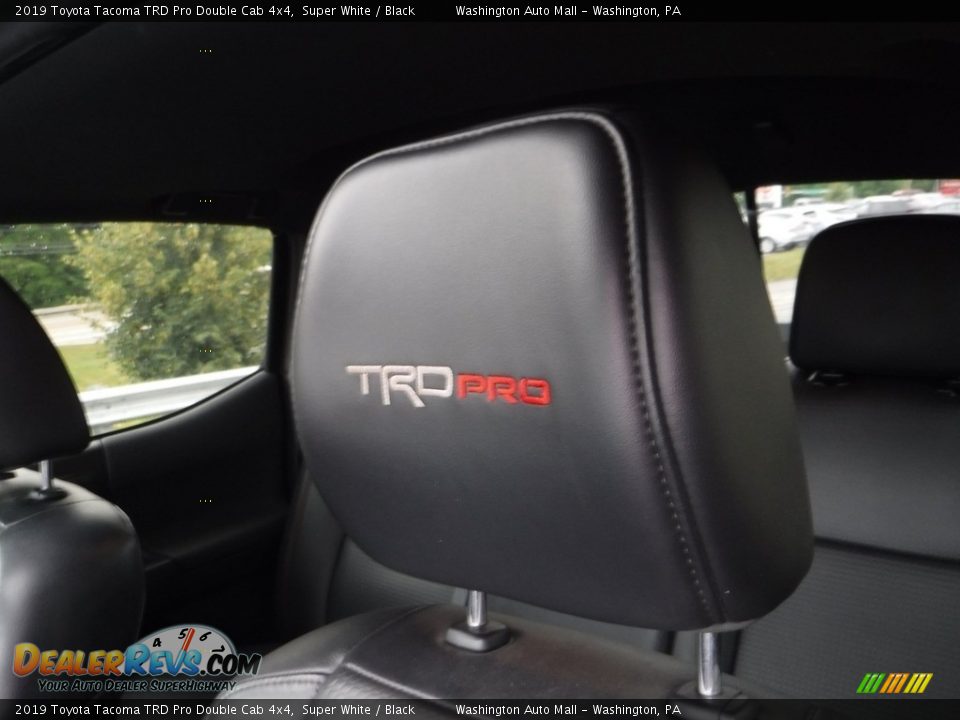 2019 Toyota Tacoma TRD Pro Double Cab 4x4 Super White / Black Photo #25