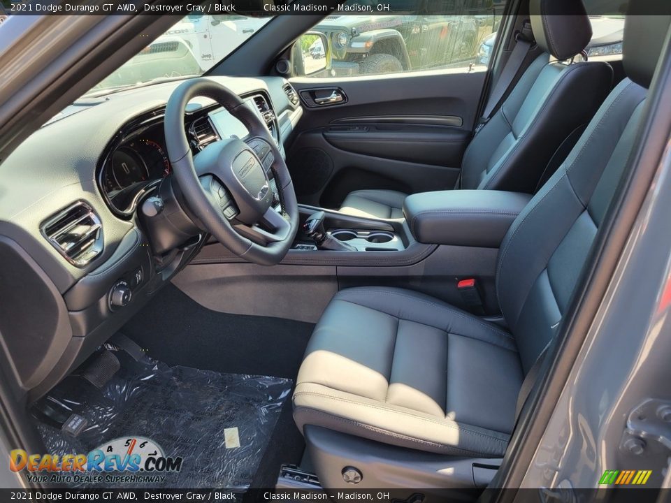 2021 Dodge Durango GT AWD Destroyer Gray / Black Photo #2